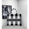 Dior Black Caro Book Tote 36cm