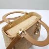 Dior Lady Raffia Bag