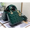 Dior lady patent ABC 20cm green