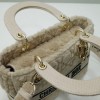 Dior medium Lady D-Lite Shearling Bag