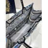 Dior Medium Book Tote Power Jardin Magique Embroidery Blue Bag