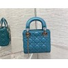 Dior blue bag 17cm