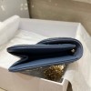 Dior Lucky Addict blue shoulder bag