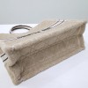 Dior Book Tote Beige Cannage Shearling 42cm