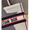 Dior Tote Book Emroided White Star 36cm