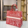 Dior Tote Book CD Red 41cm