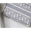 Dior Mini Book Tote Gray 23cm