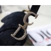 Dior Saddle Suede Black