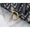 DIOR OBLIQUE SADDLE BELT BAG