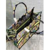 DIOR Book Tote Multicolor Zodiac Embroidery 41cm