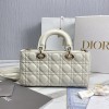 Dior D-Joy White Leather Bag