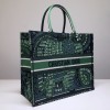 Dior Tote Book Green Elephant 41cm