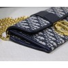 Dior 30 Montaige wallet blue 1947
