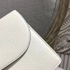 DIOR WHITE SADDLE-CLUTCH VAN KALFSLEER