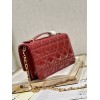 Dior Mini Miss Dior Red Patent Bag