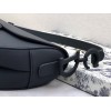Dior Saddle Bag in Black Ultramatte Calfskin