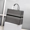 Dior book tote black 41cm