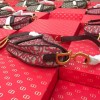 Dior Women Saddle Bag in red Canvas M0446