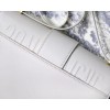 DIOR 30 MONTAIGNE CALFSKIN BAG WHITE