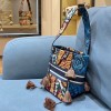 Dior embroided hobo bag