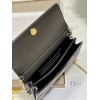 Dior Mini Miss Dior Black Patent Bag