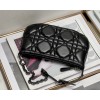 Dior caro tulip green black bag