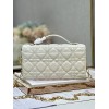 Dior Mini Miss Dior White Lambskin Bag