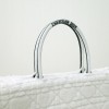 Dior Book Tote White Cannage Shearling 42cm
