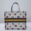 Dior Pixel Zodiac Embroidery Book Tote 41cm