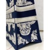 Dior book tote embroide new 41cm