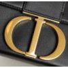 Dior 30 Montaigne Black Mini Box Bag