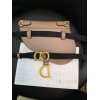 DIOR SADDLE CALFSKIN BELT BAG IN PINK