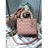LADY DIOR BLACK ULTRA-MATTE BAG