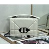 Dior Montaige white leather bag