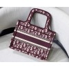 Dior Mini Book Tote Red 23cm