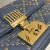 Dior Lucky Addict blue shoulder bag