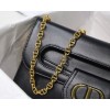 Dior Medium Diordouble Smooth Calfskin in black M8641