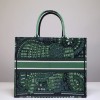 Dior Tote Book Green Elephant 41cm