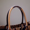 Dior Tote Book Orange Monkey 41cm