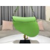 Dior green saddle 26cm bag