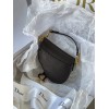 Dior Micro Saddle Mini Grained Leather in Black