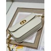 Dior 30 Montaigne Avenue White Leather Bag