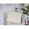 Dior Medium St Honoré Tote Bag in White M9321