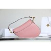 Dior Saddle Pink Leather Small 26cm Bag