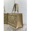 Dior medium beige esential tote bag