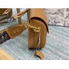 DIOR BOBBY Large Brown Oblique Embroidered Strap Bag