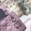 Dior Lady Mini Lambskin Bag Matte Pink 17cm