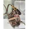 Fendi Saddle Jardin Magique Embroidery Bag