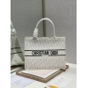 Dior Tote Book white leather 36cm