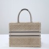 Dior Book Tote Beige Cannage Shearling 36cm